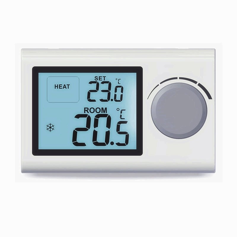 White Color Non Programmable Thermostat Digital Temperature Controller Heating Smart Thermostat