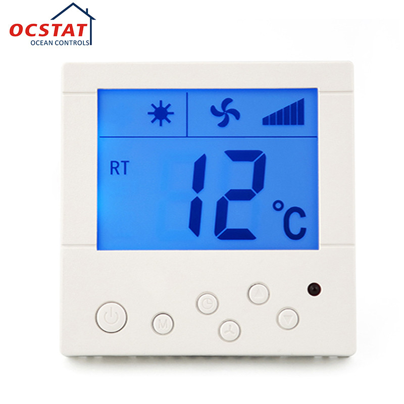 Air Conditioner Controller HVAC Thermostat , Adjustable Floor Heating Thermostat