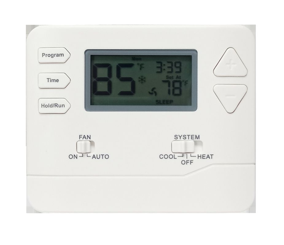 Temperature Control Digital Room Thermostat with Battery Power Supply and ±1C Accuracy