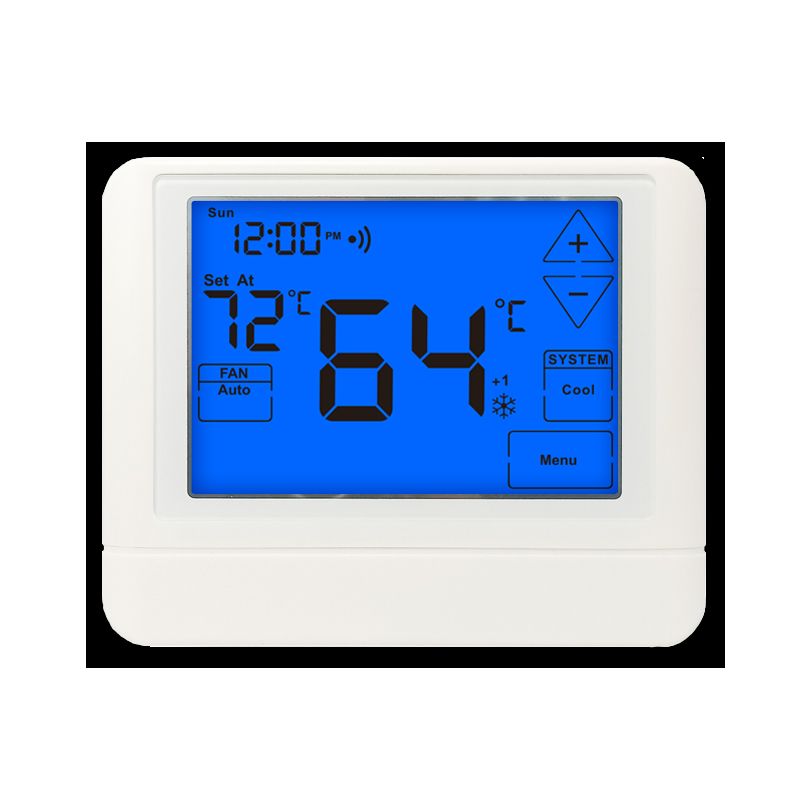 LCD Display Digital Room Thermostat Non-Programmable for Room Temperature Management