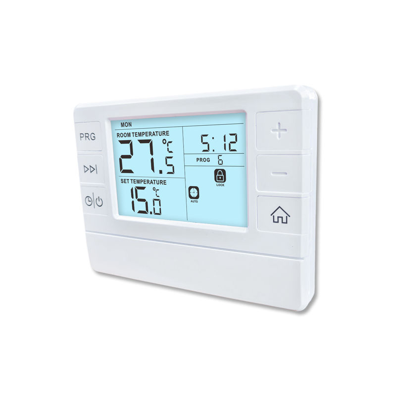 ±1C Accuracy LCD Display Digital Room Thermostat With Non-Programmable Programmability And Display