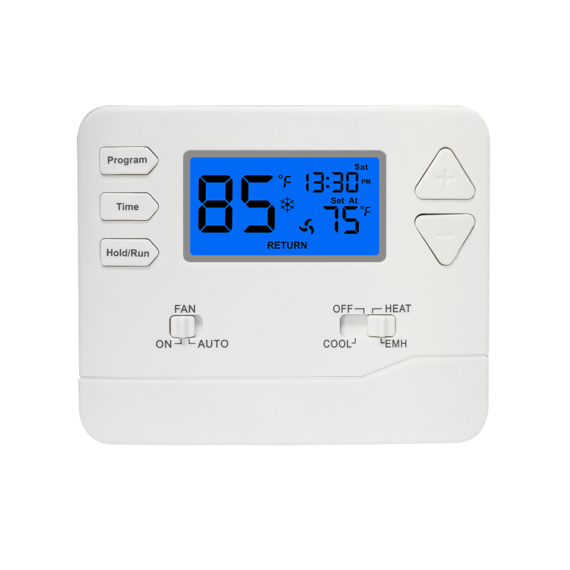 Dependable Operation Air Source Heat Pump Thermostat with Internal NTC Sensor in HEAT Mode