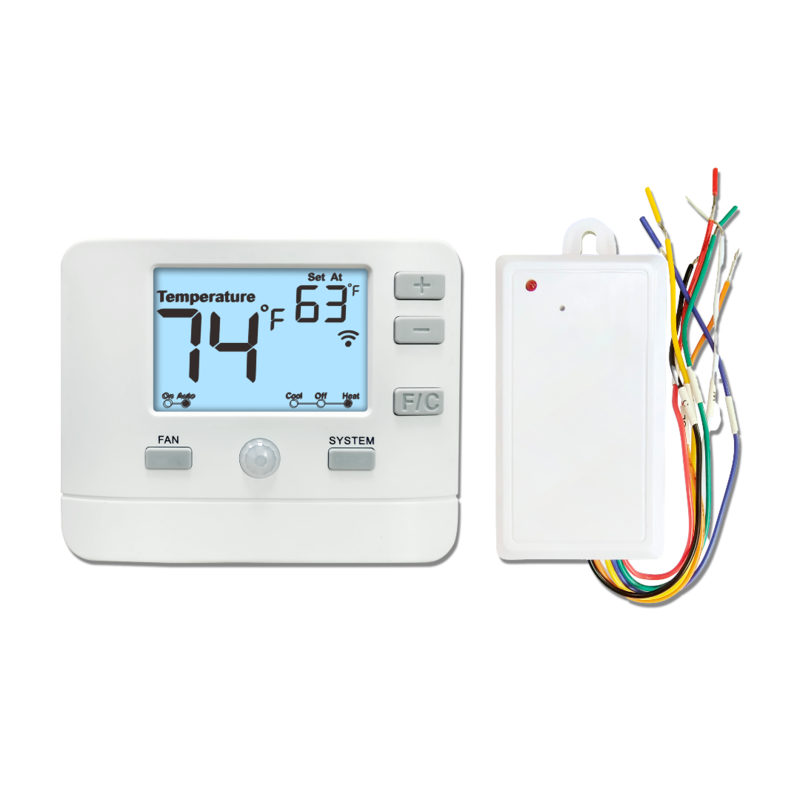 TUYA WIFI Infrared Human Sensor Wireless PTAC Thermostat for Energy-saving Mode Temperature Ranges 32°F 99°F