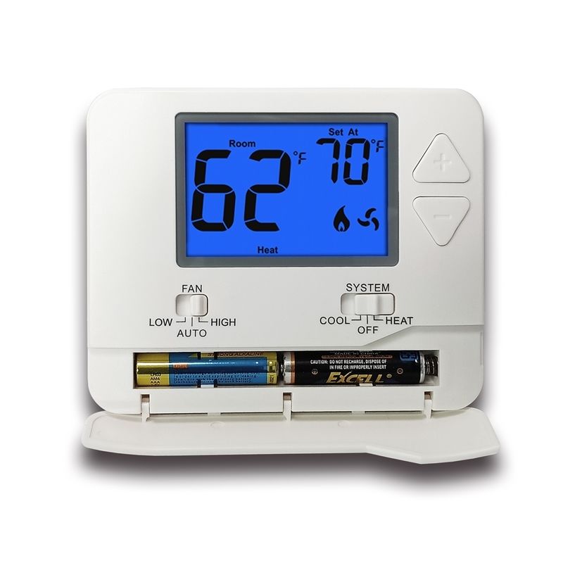 Riseem 50 60Hz Wireless Room PTAC Thermostat Non Programmable Receiver Optimized for Performance in Variable Temperature Conditions