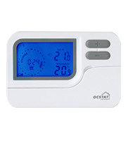 HVAC Digital Programmable Wired Room Thermostat / FCU Customizable Color Controller Thermostat