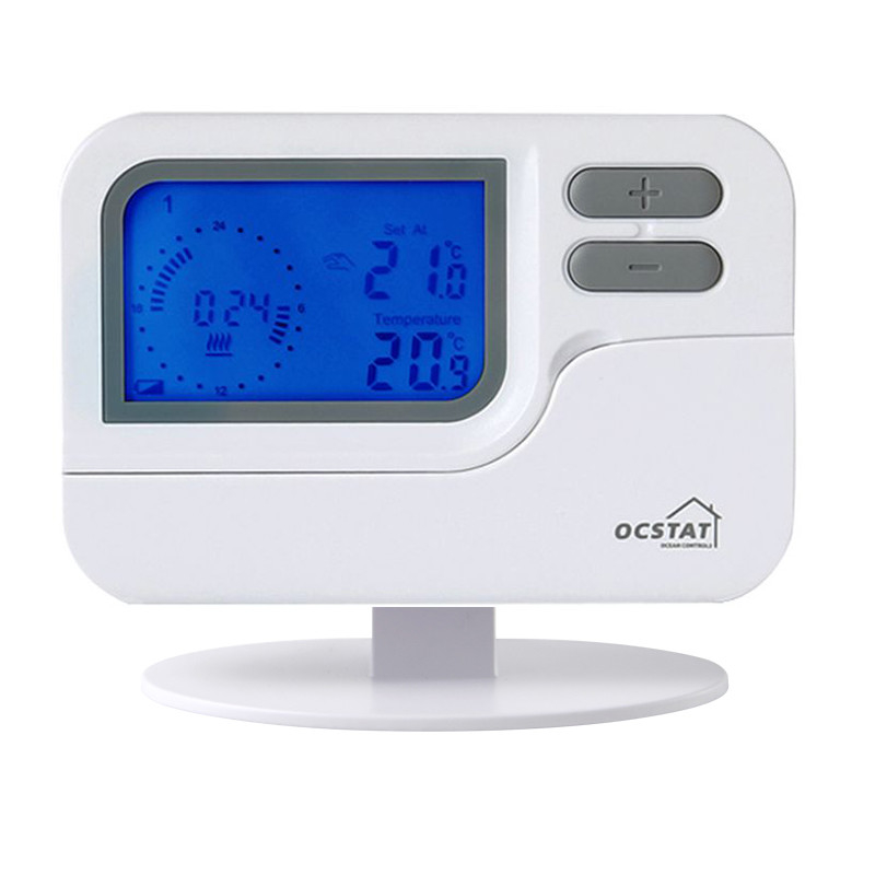 Wireless 7 Day Programmable Central Heating Timer Thermostat 1 Year Warranty