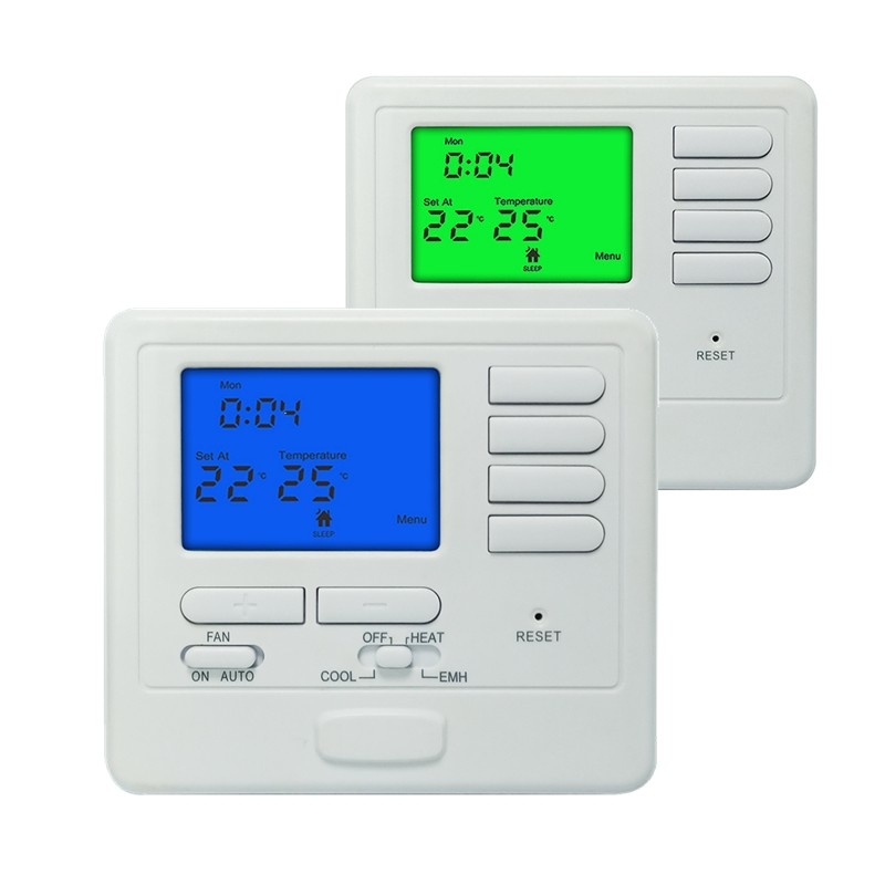 Weekly 7 Day Programmable Thermostat Room Temperature Controller Air Conditioning