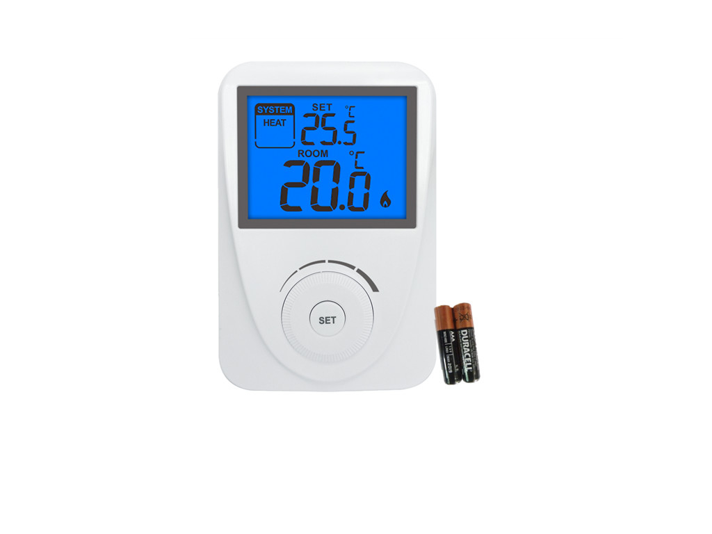Easy Installation Wifi Room Thermostat For Underfloor Large Digital Adjustable Button