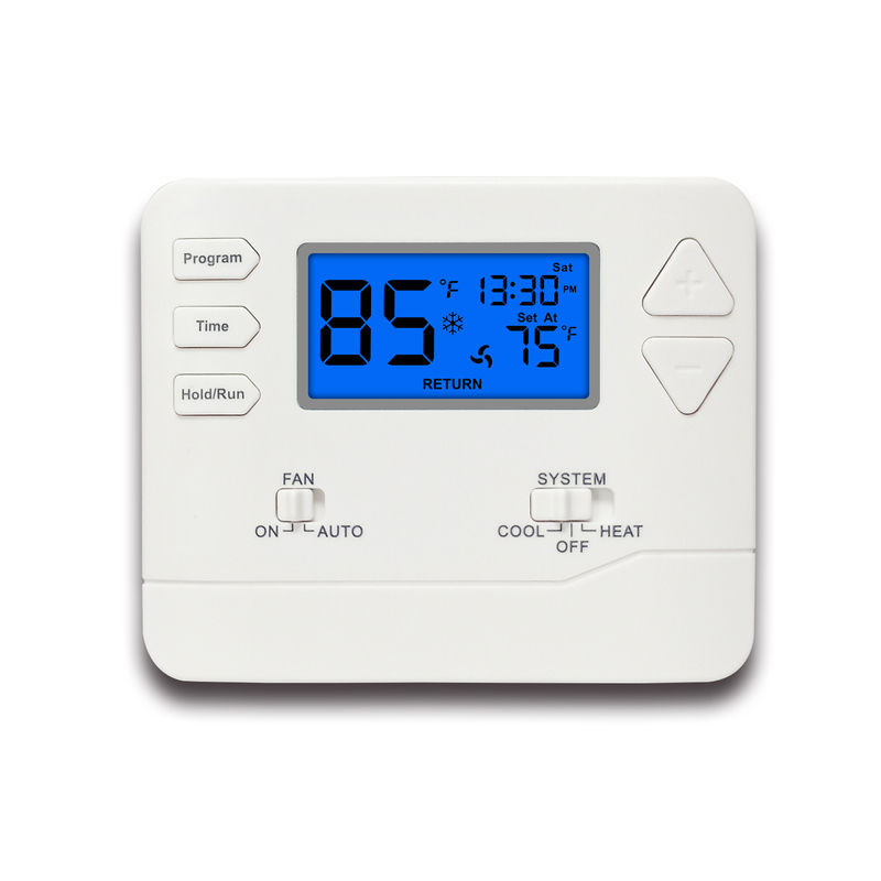 NTC Sensor HVAC Thermostat  Electric Heating Element Temperature Control Room Manual Air Conditioner