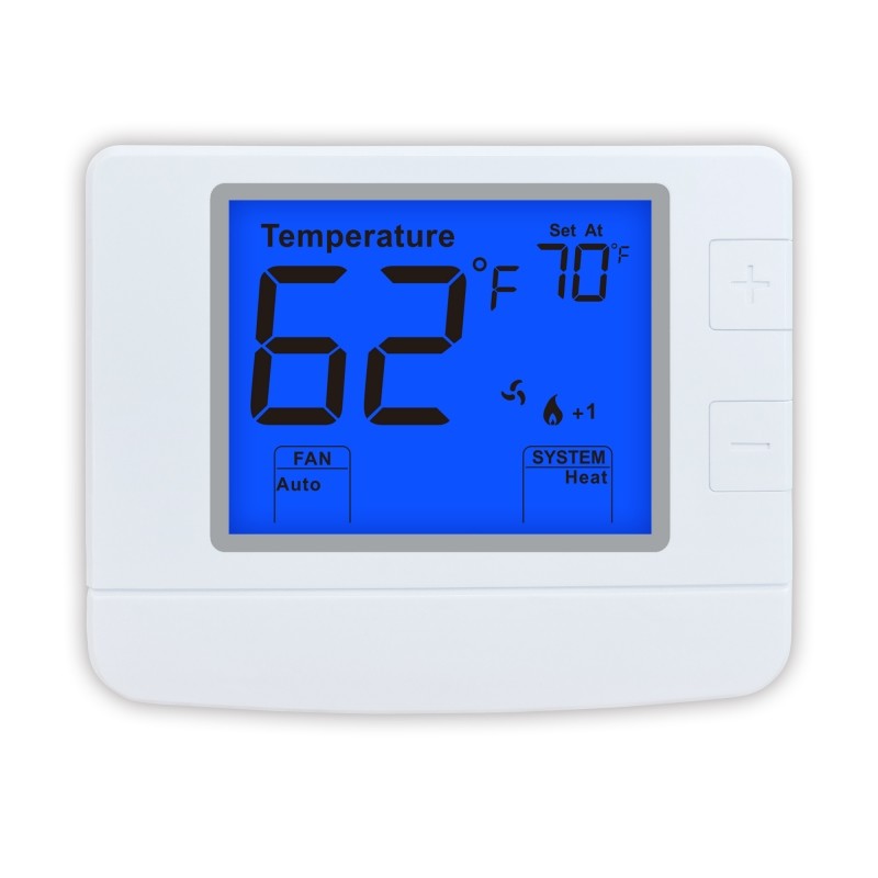 New 24V Mutil Stage Nonprogrammable Air Conditioning Home Thermostat