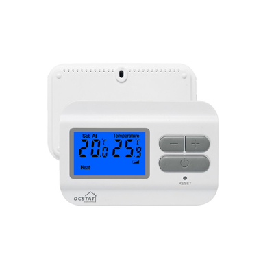 Riseem 230V LCD Display Digital Room Best Home Thermostat Non Programmable ABS