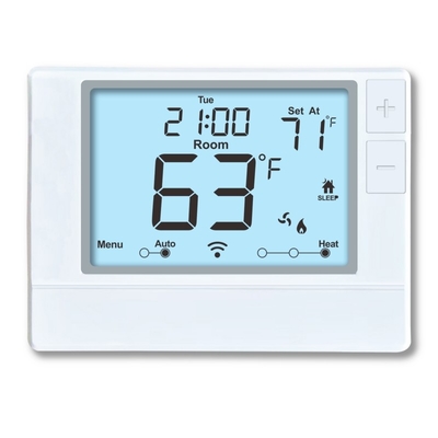 2 Heat 2 Cool  Electric Or Gas Configurable Non Programmable Thermostat RTH702