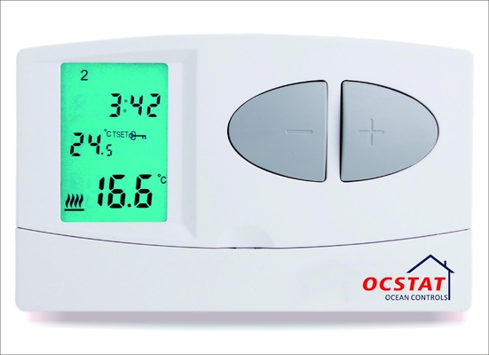 Floor Heating Battery Operated Digital Home Thermostat With Weekly Programmable
