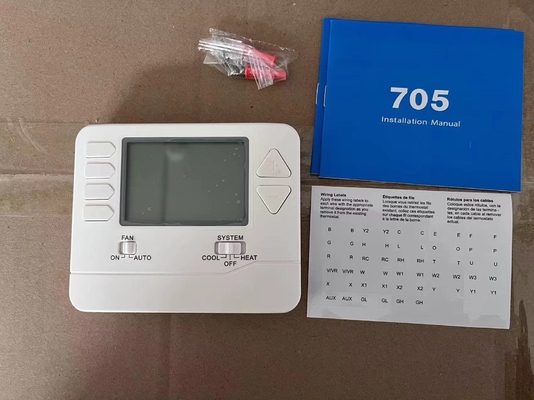 24V Power Supply Digital Programmable Room Thermostat With Heatig System