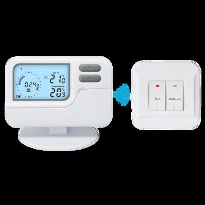 230V RF Programmable Thermostat Wireless 7 Day Smart Thermostat Temperature Control Platform Designed for Climate Management and Remote Monitoring
