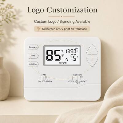 Miuputake 7 Day Programming Electronic Room Thermostat for Energy-Saving Temperature Management