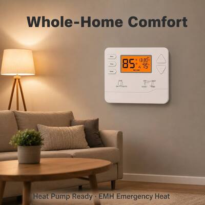 Riseem STN625 Industrial Heat Pump Programmable 5/1/1 Industrial Cooling Thermostat