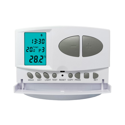 5 + 2 Programmable Digital Electronic Riseem Room Thermostat Water Heating  CE ROHS