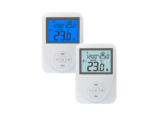 Riseem ABS 230V Heating Room Digital Thermostat /  Programmable Big Screen HVAC Temperature Thermostat