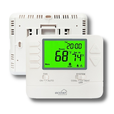 24V 50 / 60 HZ Multi Stage Weekly Programmable Thermostat For Underfloor Heating