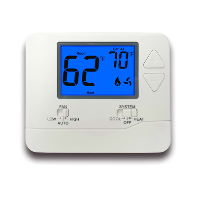 Riseem 24V LCD Wired Air Conditioner PTAC Thermostat Non Programmable For Household