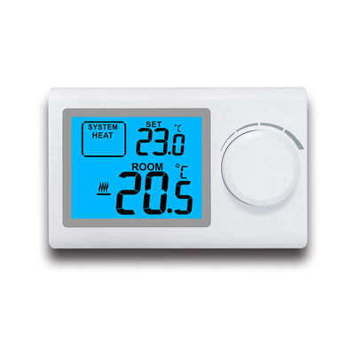 Heat Controller Boiler Room Thermostat , Digital Non Programmable Thermostat Large Screen