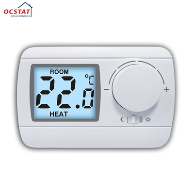Riseem 230V AC 50Hz Wired Heating Thermostat For Boiler Room HVAC System