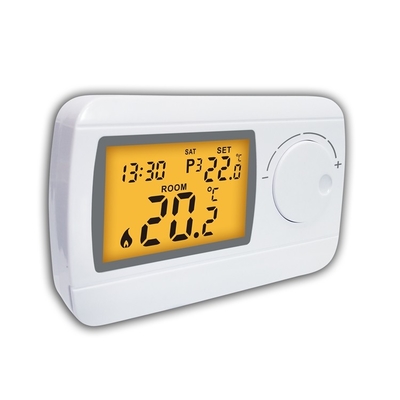 Riseem ABS Gas Boiler Wired Digital Room Thermostat Programmable For HVAC System