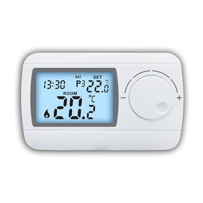Riseem Digital Heating Cooling Programmable Room Heating Thermostat 230V 7 Day Gas Boiler