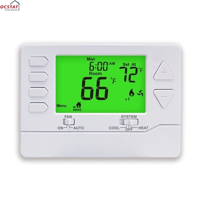 Riseem 2 Heat 2 Cool 24V Programmable Electronic Room Thermostat Temperature Control