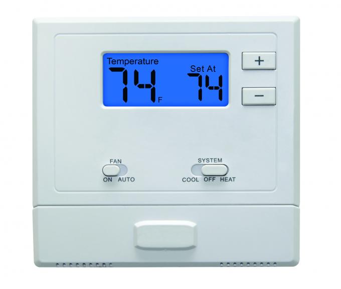 1 Heat 1 Cool Digital Room Thermostat Air Conditioner Singel Stage