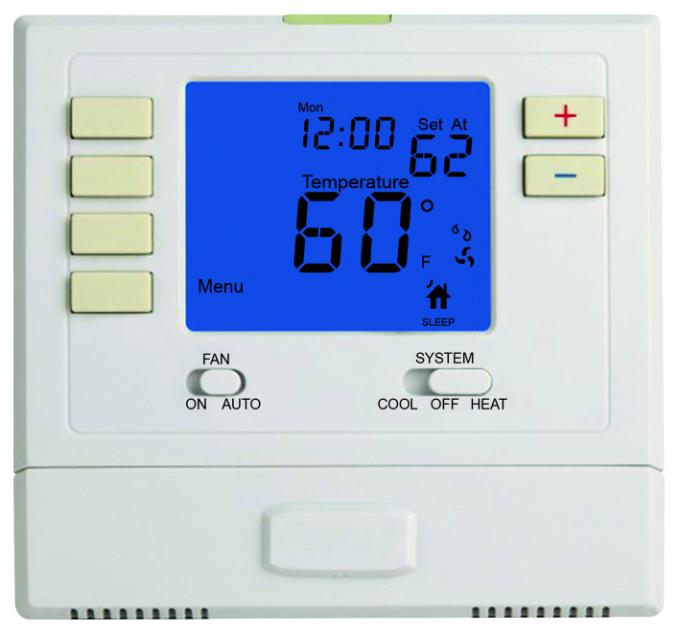 Multi Stage Heat Pump Thermostat 24V / 2 Heat 2 Cool Thermostat