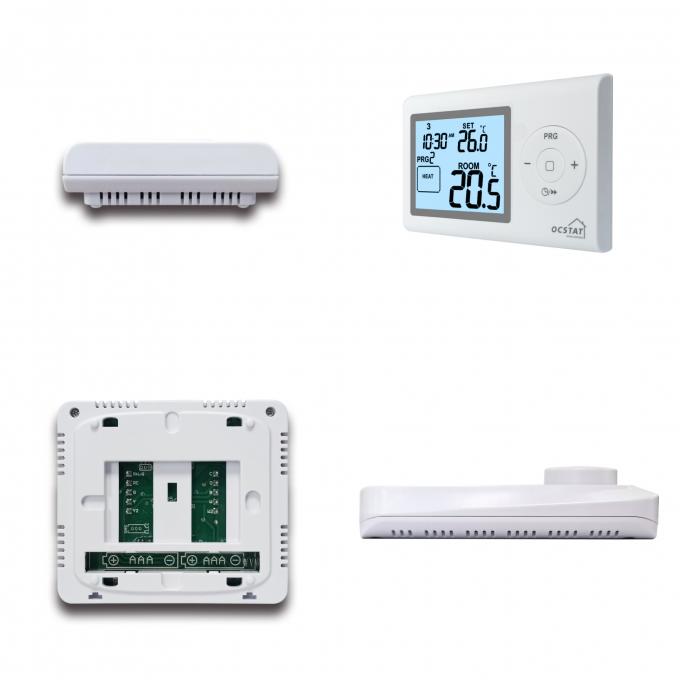 24 Hour RF Programmable Room Adjustable Temperature Thermostat Multi