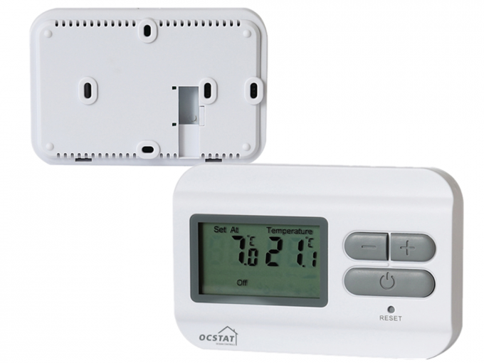 Push button Easy Reader Non Programmable Thermostat Digital Electric