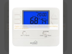 Digital LCD Display 7 Day Programmable Thermostat Heating and Cooling System