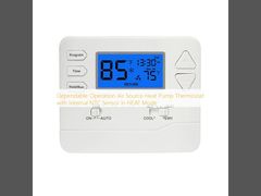 Dependable Operation Air Source Heat Pump Thermostat with Internal NTC Sensor in HEAT Mode
